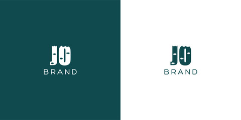 JO letters vector logo design