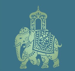 Elephant, festival ,Jaipur, Royal Rajasthan, India, Asia	