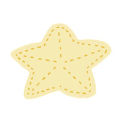 star cute embroidery