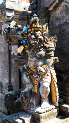 Fototapeta na wymiar Bali MARCH 2024 - Tradition Balinese statue, Bali, Indonesia.