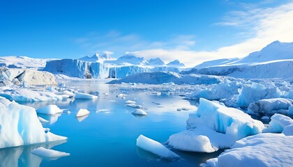 The Earths ice caps weep, their once pristine glaciers bleeding meltwater into rising seas, a silent plea for a change of course