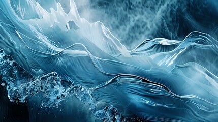 Breathtaking Water Splash: A Rhythm of Fluid and Form