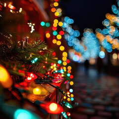 Fototapeta na wymiar Christmas Lights