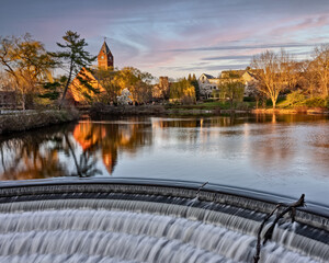 Mill Pond Falls with Hope Church