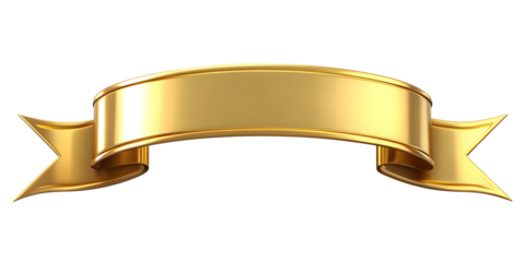 Golden Ribbon for Luxurious Layouts and Titles