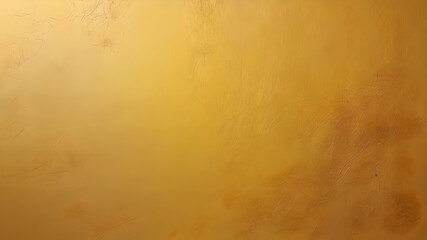 Golden yellow gradient background texture wall.
