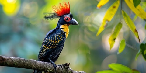 Exotic birds of Zanzibar