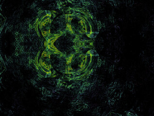 Imaginatory fractal abstract background Image