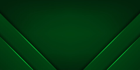 Green geometric background. Vector illustration. 