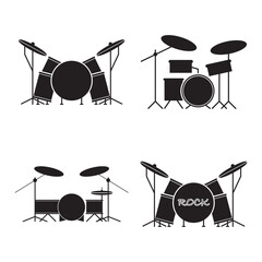 Drum icon symbol