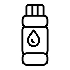 Water Vector Line Icon Design