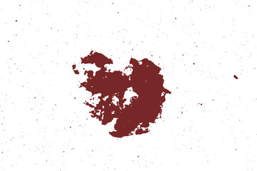 Abstract wall texture metallic copper color texture on white color background.