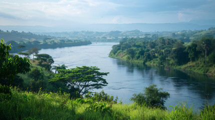 Fototapeta na wymiar Nile river 
