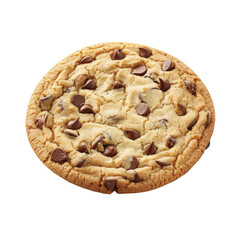 A picture of a cookie, isolated on white, cut out