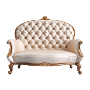 recommend clip art: Beautiful and Attractive Loveseat marooncolor isolated on white background 