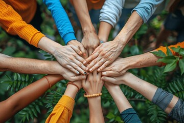 Harmonious hands: Working in sync.