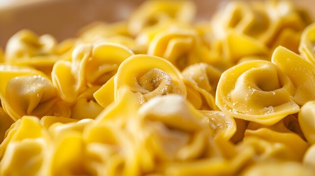 genuine Italian pasta: tortellini 
