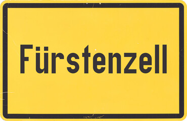 Ortsschild Fürstenzell