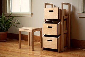 Stackable Chair Magic: Innovative Tiny House Furniture Designs for Space Savers