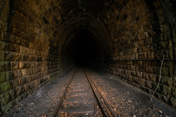 Pre-war railway tunnel,Lower Silesia.
