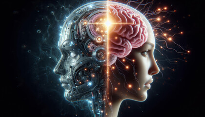 Human Brain vs Artificial Intelligence (AI) - Generative AI