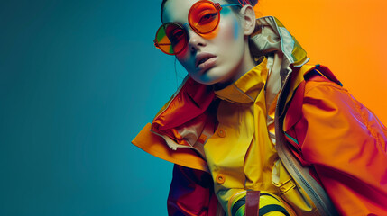 Fashion Forward: Vibrant Colors and Edgy Style