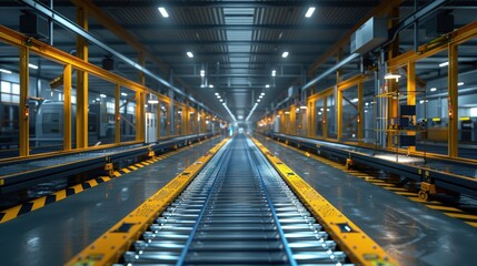 Smart manufacturing lines equipped with IoT for efficiency
