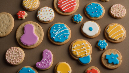 cookies biscuit with beautiful look