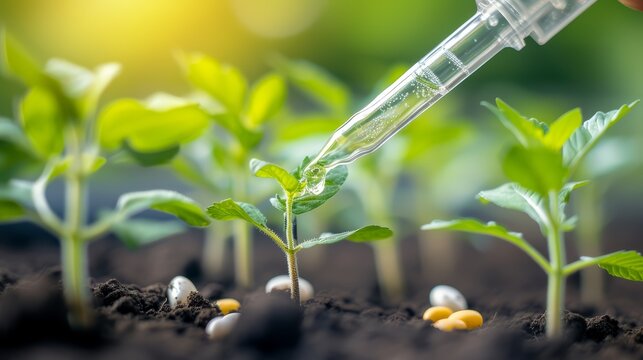 the use of CRISPR technology in modifying crops to enhance nutritional content,