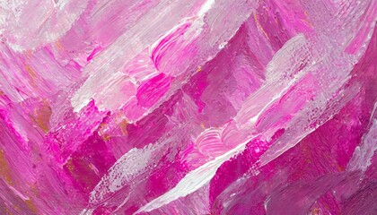 Pink abstract wavy pattern background, pink paint strokes, shiny and glossy texture,pink oil.