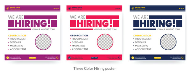 Modern social media post templates. Social media post templates.