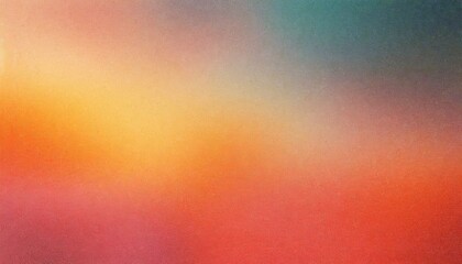abstract warm pastel blurred grainy gradient background texture colorful digital grain noise.