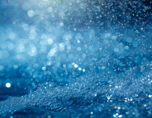 美しい透明度の高いアクアブルーの波と水の飛沫マクロ撮影テクスチャスタイル写真壁紙