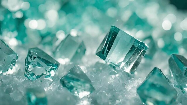 ice cubes background