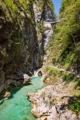 Stoff pro Meter Hiking Around Tolmin Gorge, Slovenia © Marcel Otterspeer