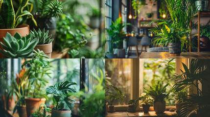 Obraz premium plants in pots