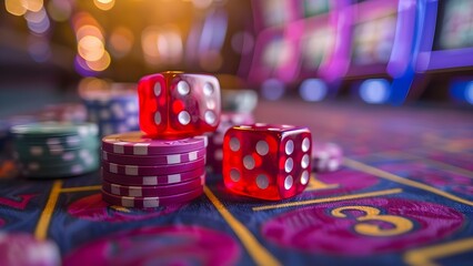Online casino offering a variety of gambling games for entertainment and recreation. Concept Online Casino Games, Virtual Gambling, Betting Options, Game Selection, Entertainment Options
