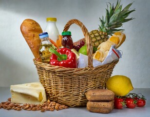 canasta de alimentos b&aacute;sicos.