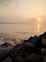 sunrise, beach, landscape