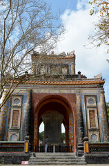 Fototapeta premium Mausoleum of Emperor Tu Duc in Hue Vietnam