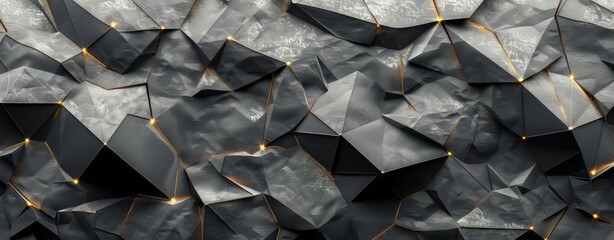 Close Up View of a Black Surface