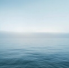 Fototapeta premium Large Body of Water Under Cloudy Sky