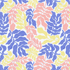 pattern floral flower design fabric spring illustration