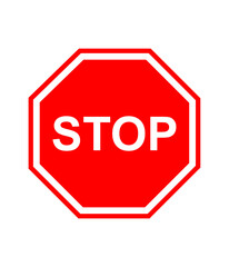 

Stop sign,