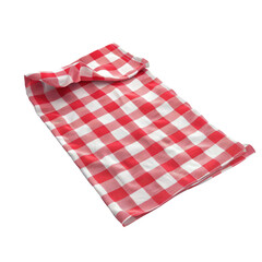 Red and White Checkered Kitchen Towel