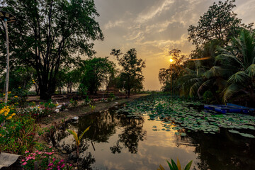 Ayutthaya Historical Park covers the ruins of the old city of Ayutthaya, Phra Nakhon Si Ayutthaya ,...