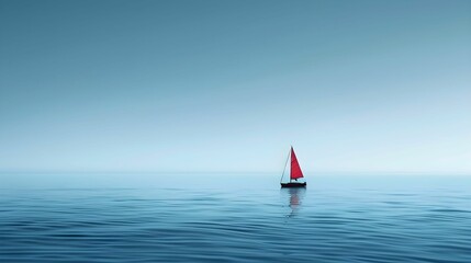 Fototapeta premium BLUE ILLUSTRATION CONCEPT WALLPAPER BACKGROUND