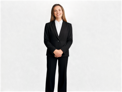 confidence career woman business transparency