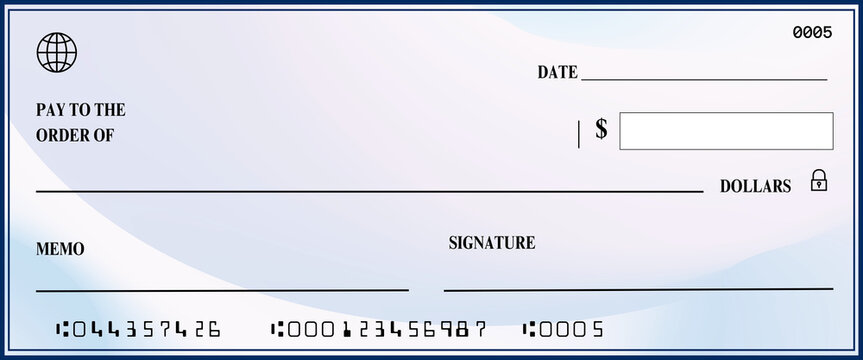 blank check 68 with border - 1