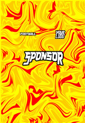 abstract pattern design for sport team jersey